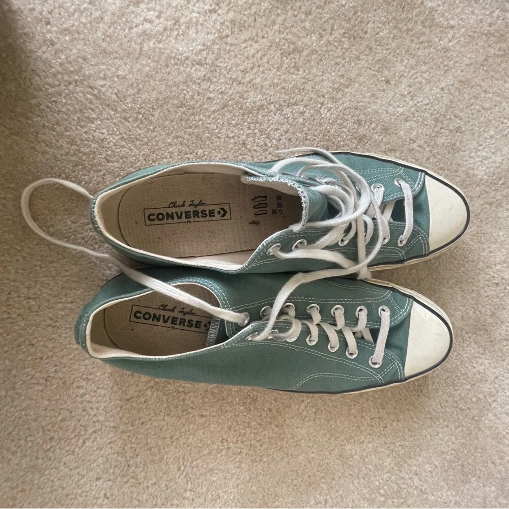Converse Chuck Taylor All Star Green Canvas Shoes.‎ Men size 11 - Picture 8 of 8